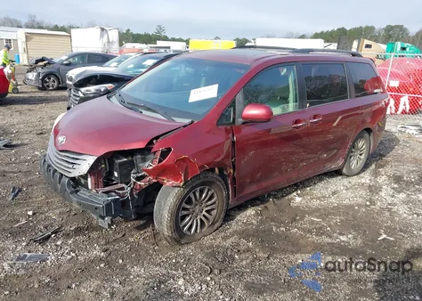 2015 Toyota Sienna Xle/Limited из США, поврежденный, VIN 5TDYK3DC1FS614127